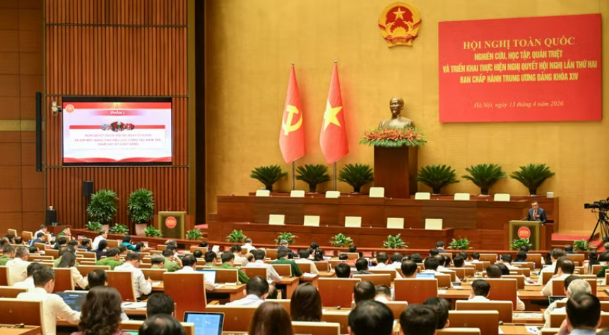 Hội nghị toàn quốc nghiên cứu, học tập, quán triệt và triển khai thực hiện Nghị quyết Trung ương 2 Khoá 14